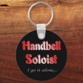 ハンドベル・ソリスト キーホルダー (正面)