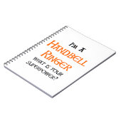 ハンドベル・リンガー ノートブック (左側)