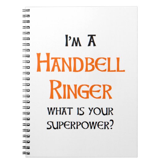 ハンドベル・リンガー ノートブック (正面)