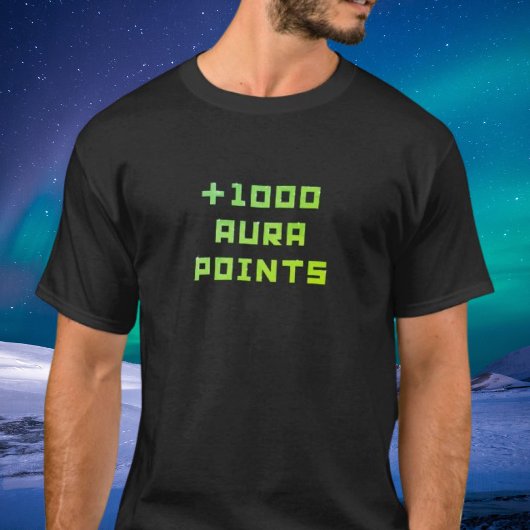 ハンドペイント + 1000 オーラポイント Tシャツ