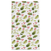 ハンドホリ絵を描ーリーベリーホリー葉ズミストレトー スモールペーパーバッグ (裏面)