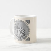 ハンドホルディングカカスタムドゥセウス医師マグ コーヒーマグカップ (正面左)