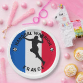 ハンドボフランスのール演奏装置 ペーパープレート (パーティー)