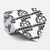 ハンドボールのコーチ ネクタイ (ロール)