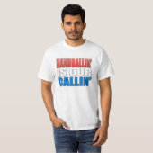 ハンドボールのワイシャツ Tシャツ (正面フル)