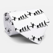 ハンドボールの進化 ネクタイ (ロール)