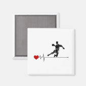 ハンドボールコーチハンドボールおもしろいことわざ マグネット (正面/裏面)