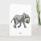 ハンドボールスポーツでの象 カード (裏面)