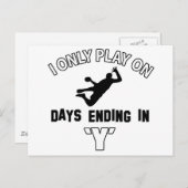 ハンドボールデザイン ポストカード (正面/裏面)