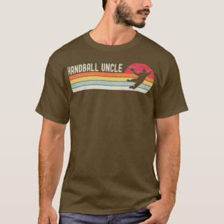ハンドボールハンドボールおじさん父x27sデイギフトハンドバ tシャツ