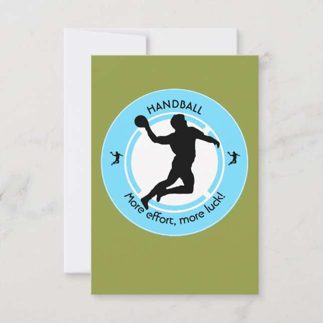 ハンドボールプレーヤー (正面)