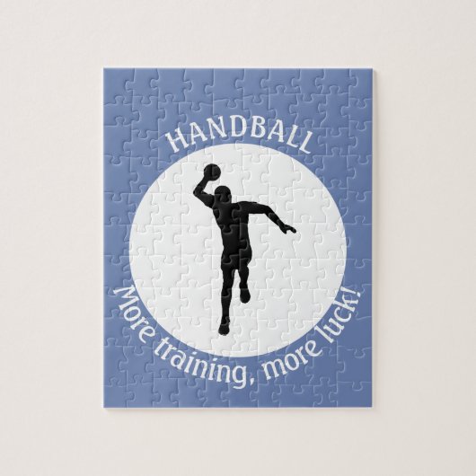 ハンドボールプレーヤー ジグソーパズル (縦)