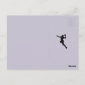 ハンドボールプレーヤー ポストカード (裏面)