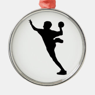 ハンドボールプレーヤー メタルオーナメント