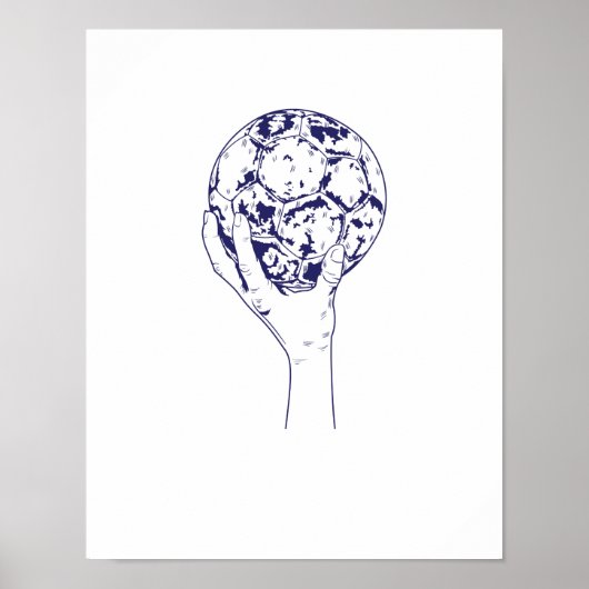 ハンドボールポカル ポスター (正面)