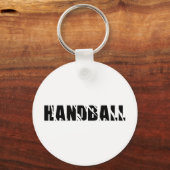 ハンドボール文字 キーホルダー (正面)