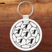 ハンドボール穴 キーホルダー (正面)