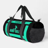 ハンドボール誕生日ギフト、ハンドボール選手ガール、 ダッフルバッグ (右コーナー)