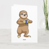 ハンドボール選手としてのスロー カード (裏面)