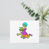 ハンドボール選手のエイリアン ハンドボール ポストカード (スタンド正面)