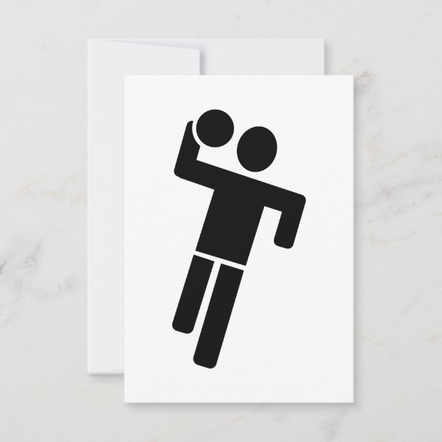 ハンドボール選手 (正面)