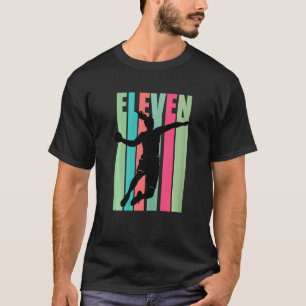 ハンドボール11誕生日女子プレーヤーチームモチカティ Tシャツ