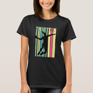 ハンドボール13誕生日女子プレーヤーチームのモチベーション Tシャツ