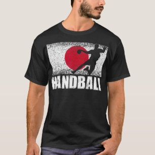 ハンドボール スポーツ, 日本の旗, 日本のハンドボール選手 Tシャツ