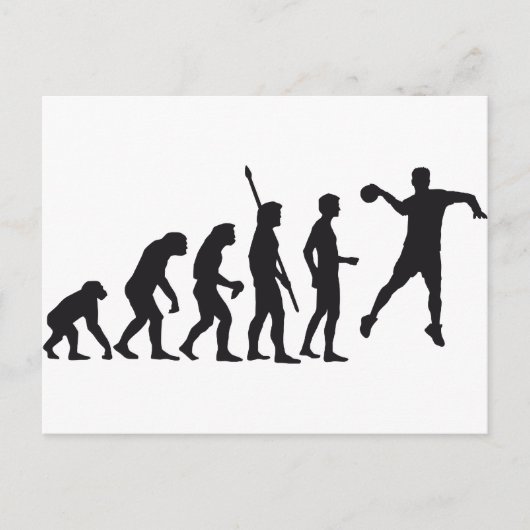 ハンドボール ポストカード (正面)