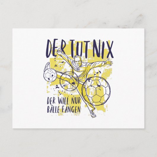 ハンドボール ポストカード (正面)