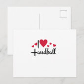 ハンドボール ポストカード (正面/裏面)