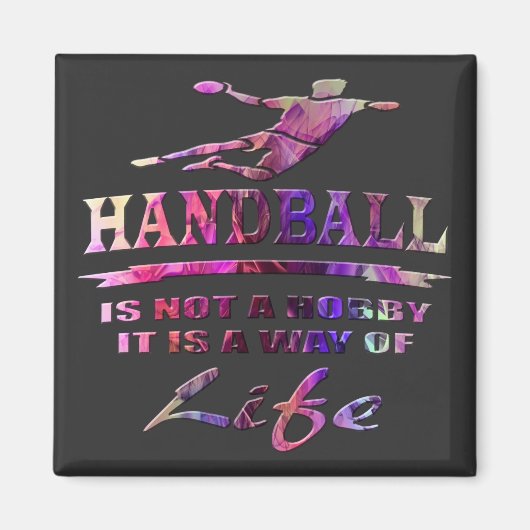 ハンドボール マグネット (正面)