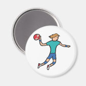 ハンドボール マグネット (正面/裏面)