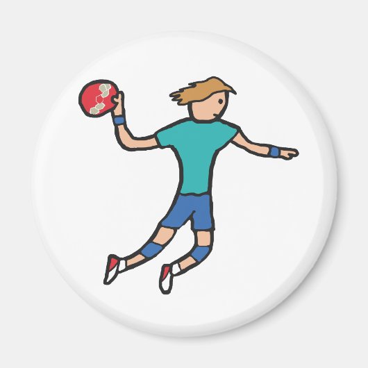 ハンドボール マグネット (正面)