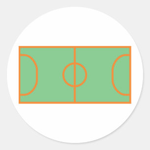 ハンドボー遊ルのフィールドアイコン ラウンドシール