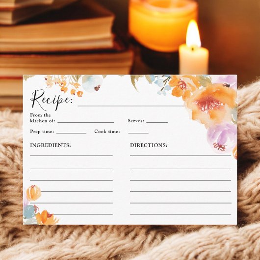 ハンドボ絵を描ホフローラウォーターカラーブライダルレシピ エンクロージャーカード