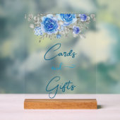 ハンドボ絵を描ホフローラブライダルシャワー アクリルサイン (ニュートラル)