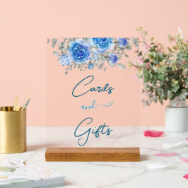 ハンドボ絵を描ホフローラブライダルシャワー アクリルサイン