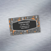 ハンドマニツールテーマ磁気ビジネスカード マグネット名刺 (インサイチュ)