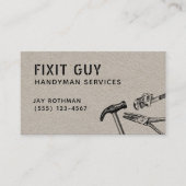 ハンドマニツール、ホーム改善KraftビジネスCa 名刺 (正面)