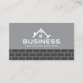 ハンドマニャンハウス修理サービスダークブリック 名刺 (正面)