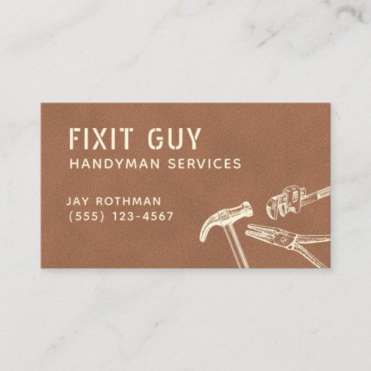 ハンドマニャンマーレンチプライヤー建築 名刺 (正面)