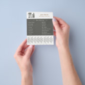 ハンドマニャン&ホーム修理ストリップフライヤー チラシ (手)