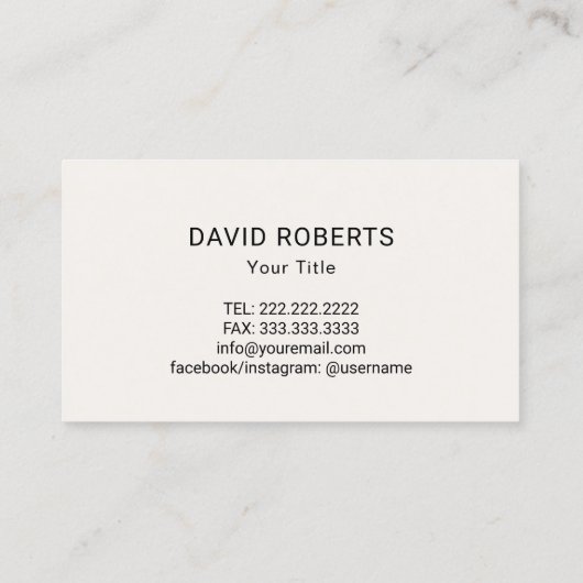 ハンドマニャー自動修理サービスかわいい3Dレンチ 名刺 (裏面)