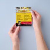 ハンドマニングベアプロフェッショナルハウス修理サービス チラシ (手)