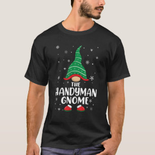 ハンドマニング格言マッチングファミリークリスマスパジャマC Tシャツ