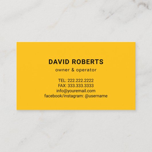 ハンドマニー修理サービスビッグハンマー修正マスター 名刺 (裏面)