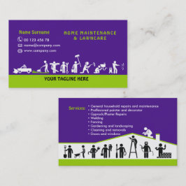 ハンドマンサービス、在宅保守、介護 名刺