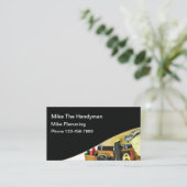 ハンドマンツールベルト名刺 名刺 (スタンド正面)