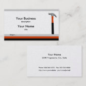 ハンドマンハンマー名刺 名刺 (正面/裏面)